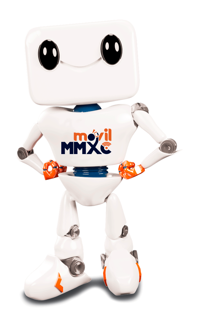 Robot con manos en la cintura